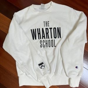 The Wharton School Champion Crewneck Sweatshirt